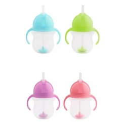 Munchkin Straw, Sippy & Training Cups|Dishes, Utensils & Food Containers*Click Lock Weighted Straw Flexi Cup, 7 oz. Colors May Vary
