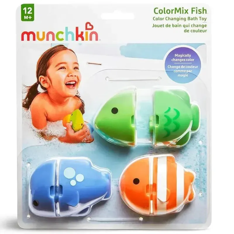 Munchkin Bath Toys*Colormix Fish Color Changing Fish Bath Toy