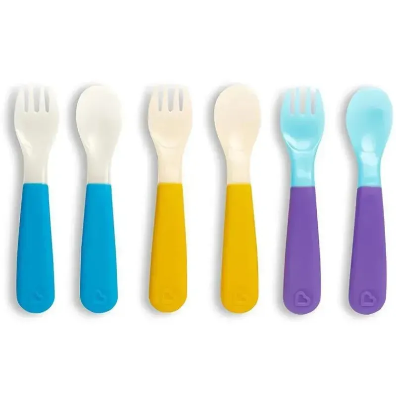 Munchkin Utensils & Accessories|Dishes, Utensils & Food Containers*Colorreveal Color Changing Forks & Spoons - 6Pk