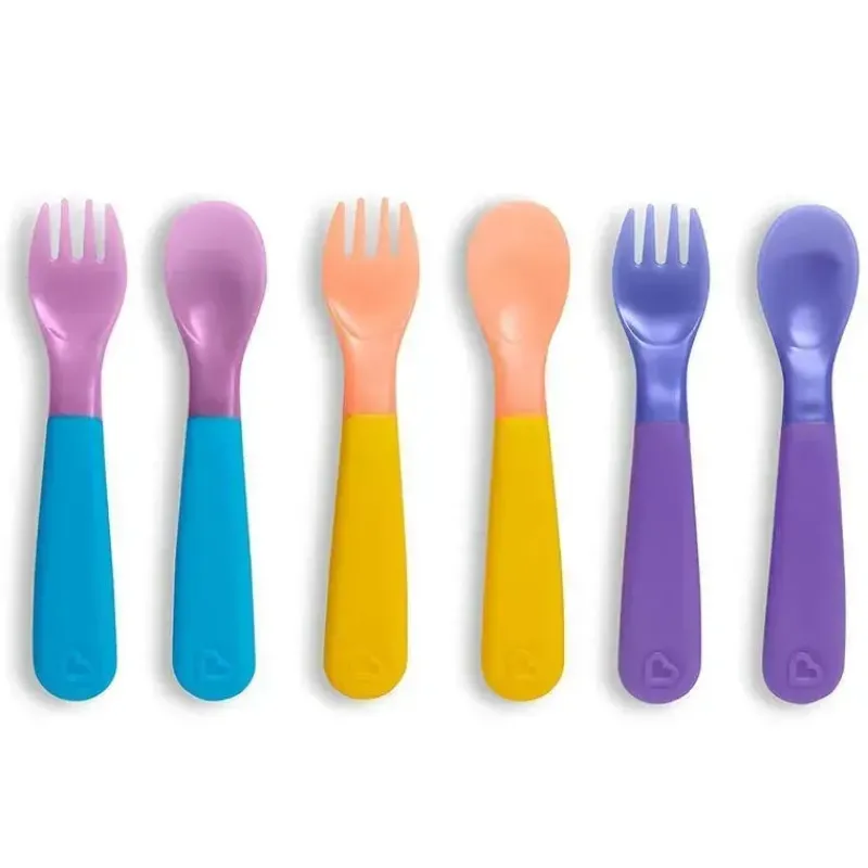 Munchkin Utensils & Accessories|Dishes, Utensils & Food Containers*Colorreveal Color Changing Forks & Spoons - 6Pk