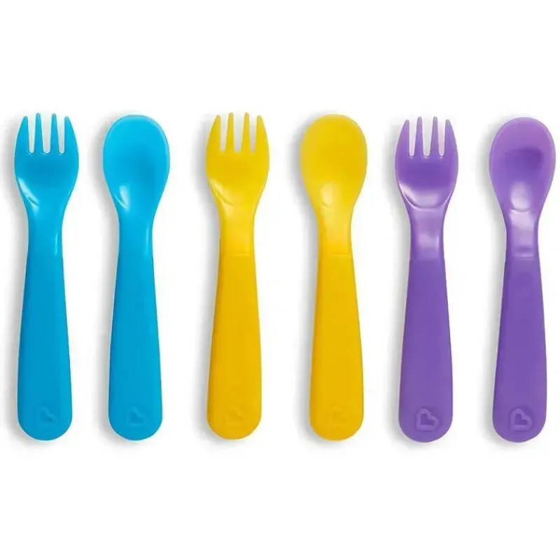 Munchkin Utensils & Accessories|Dishes, Utensils & Food Containers*Colorreveal Color Changing Forks & Spoons - 6Pk