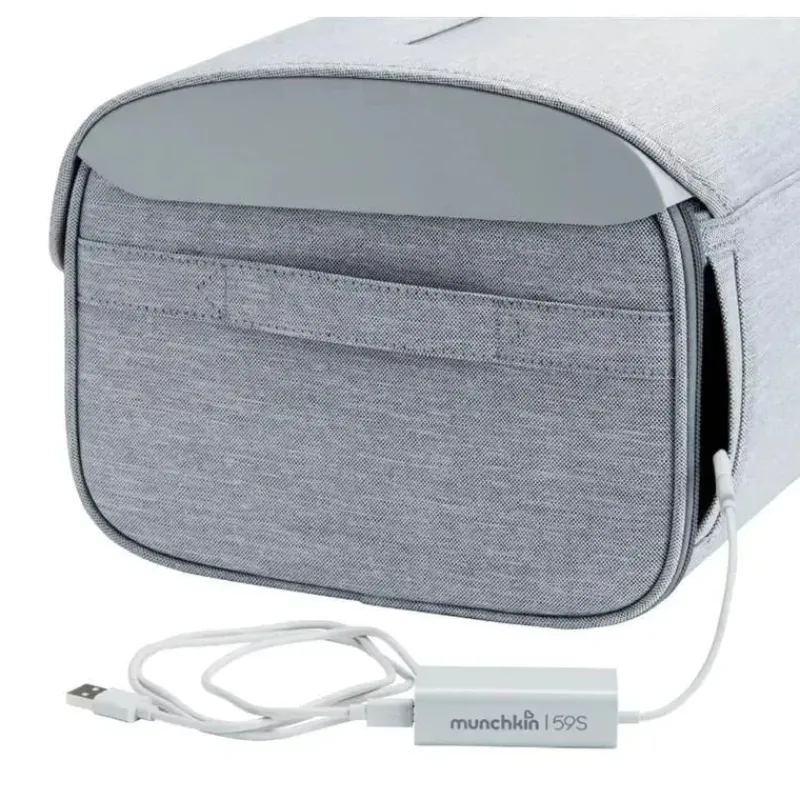 Munchkin Cleaning*Compact Grey Toy/UV Sterilizer