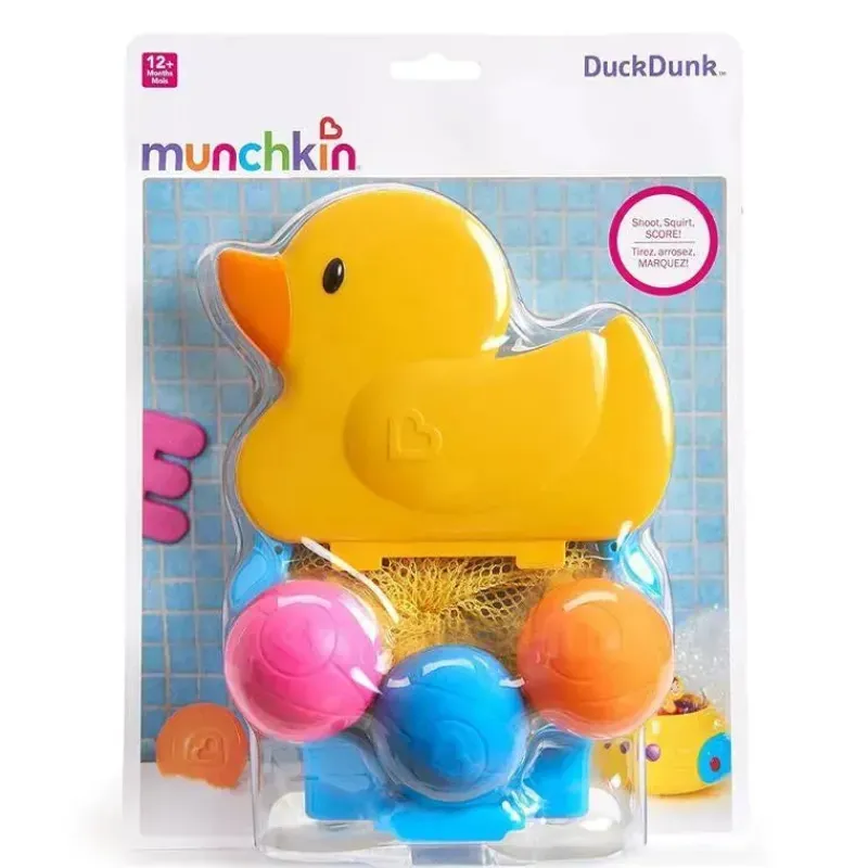 Munchkin Bath Toys*Duck Dunk Bath Toy, Yellow