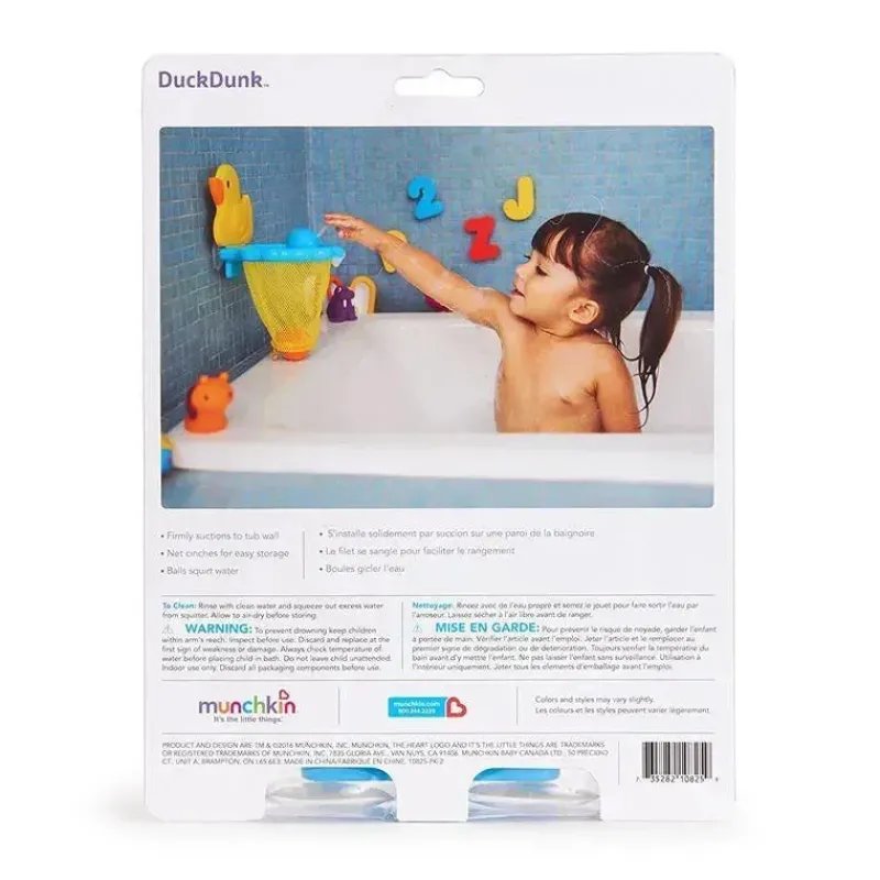 Munchkin Bath Toys*Duck Dunk Bath Toy, Yellow