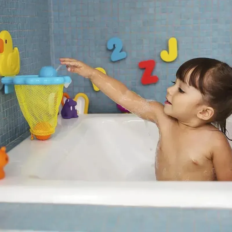 Munchkin Bath Toys*Duck Dunk Bath Toy, Yellow