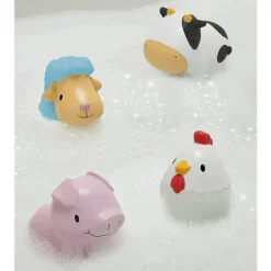 Munchkin Bath Toys*Farm Bath Squirts, 4-Pack