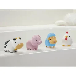 Munchkin Bath Toys*Farm Bath Squirts, 4-Pack