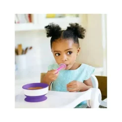Munchkin Utensils & Accessories|Dishes, Utensils & Food Containers*Gentle Scoop Silicone Training Spoons, 2-Pack, Assorted Colors (Blue & Green or Pink & Purple)