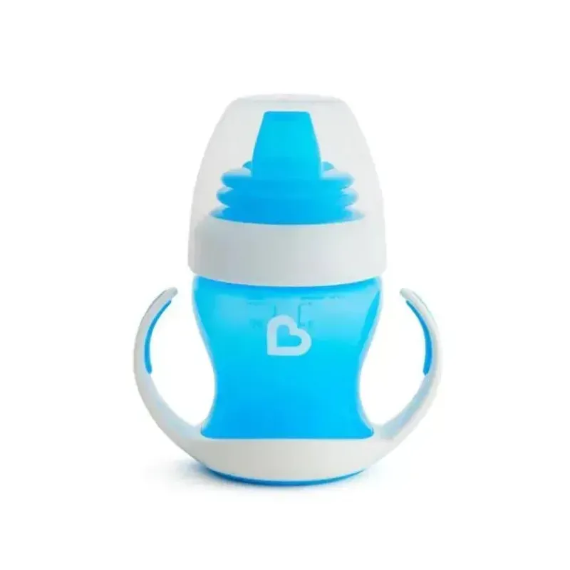 Munchkin Straw, Sippy & Training Cups|Dishes, Utensils & Food Containers*Gentle Transition Cup 4 oz, Assorted Colors (Blue, Pink, Green & Purple)