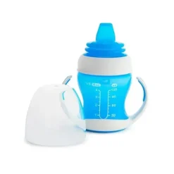 Munchkin Straw, Sippy & Training Cups|Dishes, Utensils & Food Containers*Gentle Transition Cup 4 oz, Assorted Colors (Blue, Pink, Green & Purple)