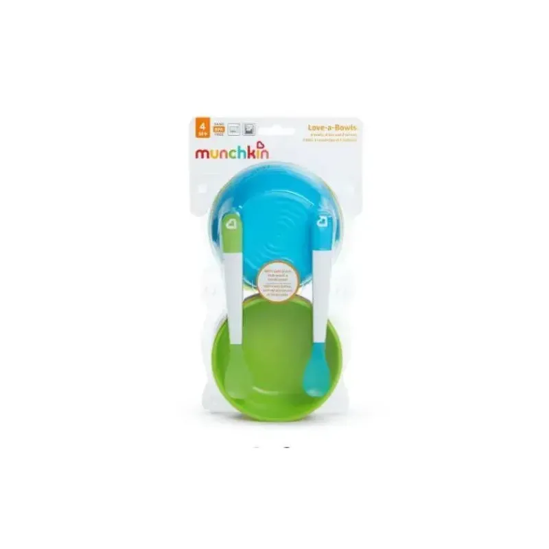Munchkin Plates & Bowls|Dishes, Utensils & Food Containers*Lova-a-Bowls 10-Piece Set
