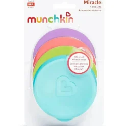 Munchkin Straw, Sippy & Training Cups|Dishes, Utensils & Food Containers*Miracle 360 Cup Lids, 4-Piece