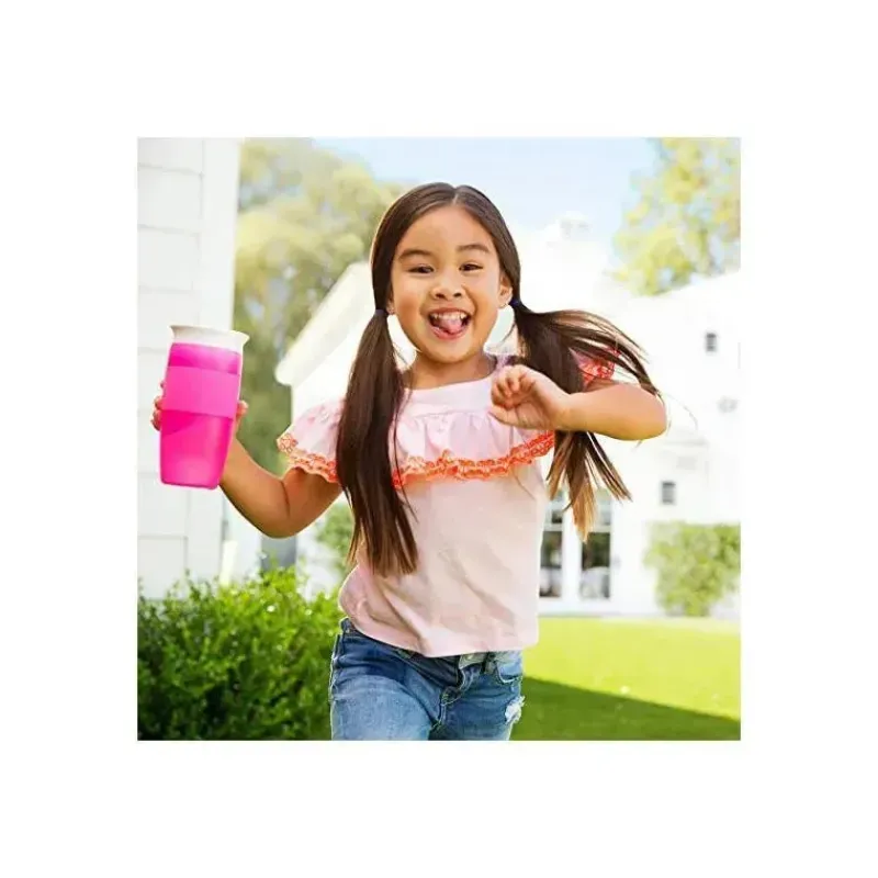 Munchkin Straw, Sippy & Training Cups|Dishes, Utensils & Food Containers*Miracle 360 Sippy Cup 14Oz - Pink