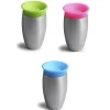 Munchkin Insulated Cups|Dishes, Utensils & Food Containers*Miracle Stainless Steel 360 Degree Sippy Cup, 10 oz, Colors May Vary, 1-Pack