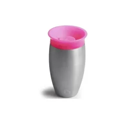 Munchkin Insulated Cups|Dishes, Utensils & Food Containers*Miracle Stainless Steel 360 Degree Sippy Cup, 10 oz, Colors May Vary, 1-Pack