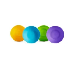 Munchkin Plates & Bowls|Dishes, Utensils & Food Containers*Multi Bowls. 4-Pack, Assorted Colors