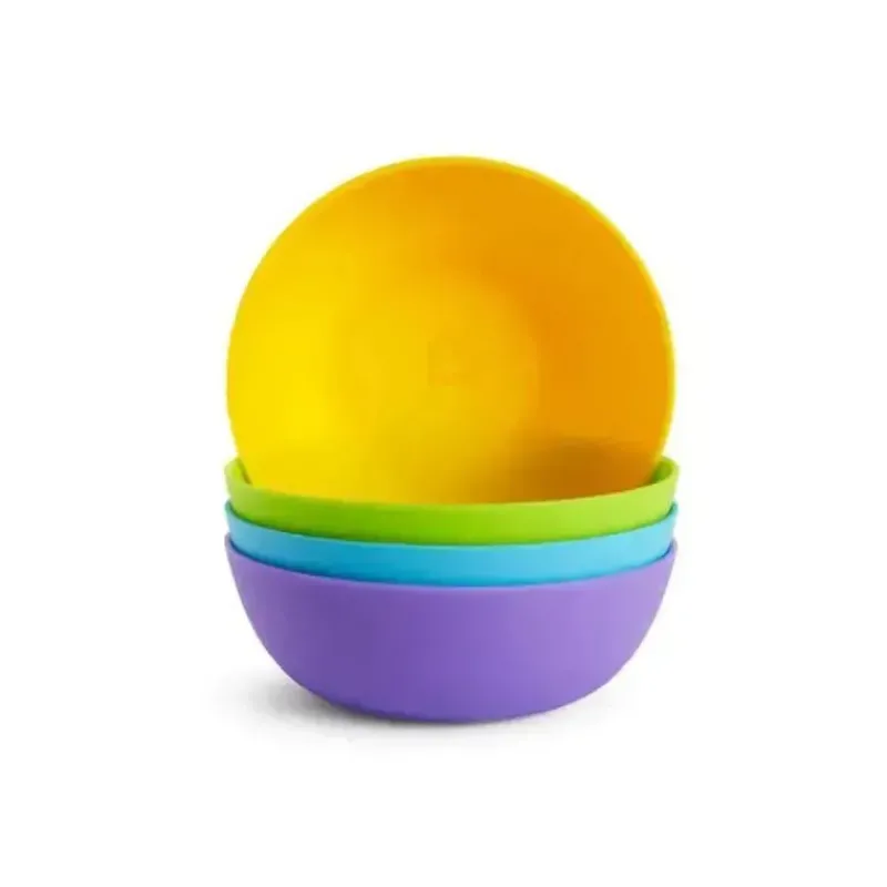 Munchkin Plates & Bowls|Dishes, Utensils & Food Containers*Multi Bowls. 4-Pack, Assorted Colors