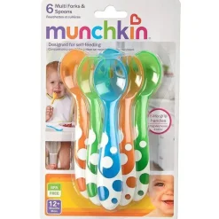Munchkin Utensils & Accessories|Dishes, Utensils & Food Containers*Multi Forks & Spoon, 6-Pack