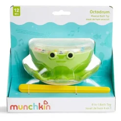 Munchkin Bath Toys*Octodrum 3-in-1 Musical Bath Toy, Green