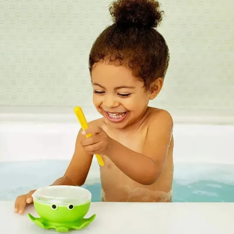 Munchkin Bath Toys*Octodrum 3-in-1 Musical Bath Toy, Green