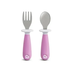 Munchkin Utensils & Accessories|Dishes, Utensils & Food Containers*Raise Toddler Fork & Spoon 1PK (Dynamic Assortment)