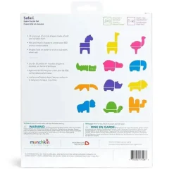 Munchkin Bath Toys*Safari Foam Puzzle Bath Toy, 33 Piece Set