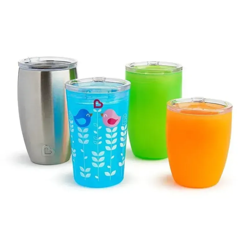 Munchkin Straw, Sippy & Training Cups|Dishes, Utensils & Food Containers*Sippy and Straw Lids for Miracle 360 Cups, 3 Piece Set