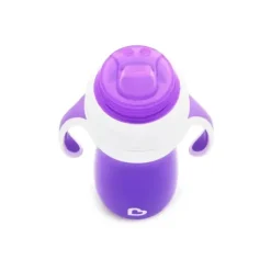Munchkin Straw, Sippy & Training Cups|Dishes, Utensils & Food Containers*Sippy Cups,1pk 10oz Purple Sippy Cup