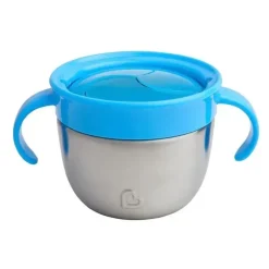 Munchkin Food Jars & Snack Cups|Dishes, Utensils & Food Containers*Snack + Stainless Steel Snack Catcher, Assorted