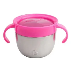 Munchkin Food Jars & Snack Cups|Dishes, Utensils & Food Containers*Snack + Stainless Steel Snack Catcher, Assorted