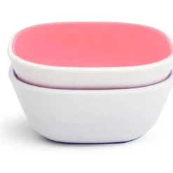 Munchkin Plates & Bowls|Dishes, Utensils & Food Containers*Splash Toddler Bowls, Pink/Purple