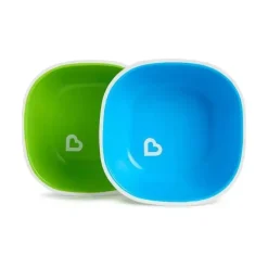 Munchkin Plates & Bowls|Dishes, Utensils & Food Containers*Splash Toddler Bowls, Blue/Green