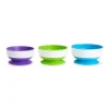 Munchkin Plates & Bowls|Dishes, Utensils & Food Containers*Stay Put Suction Bowls, Assorted Colors, 3-Pack