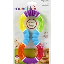 Munchkin Rattles & Teethers|Toys For 0-12 Months*Twisty Figure 8 Teether Toy