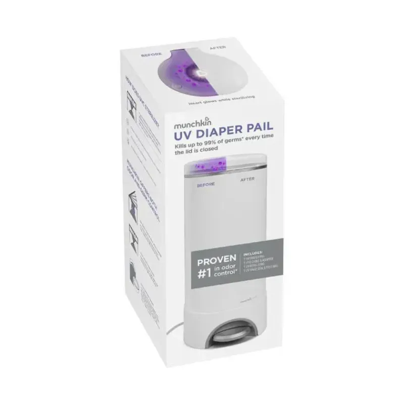 Munchkin Diaper Pails & Refills*- Uvc Diaper Pail