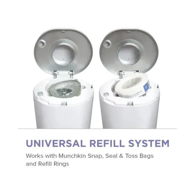 Munchkin Diaper Pails & Refills*- Uvc Diaper Pail