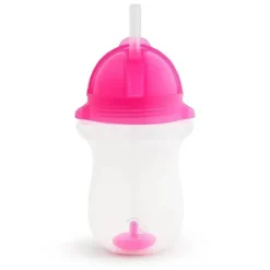 Munchkin Straw, Sippy & Training Cups|Dishes, Utensils & Food Containers*Weighted Straw Cup - 10Oz/Pink