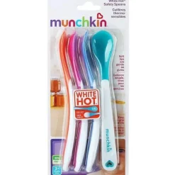 Munchkin Utensils & Accessories|Dishes, Utensils & Food Containers*White Hot Infant Spoons, 4-Pack