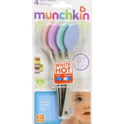Munchkin Utensils & Accessories|Dishes, Utensils & Food Containers*White Hot Safety Spoons, 4-Pack