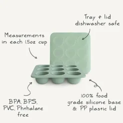 Mushie Utensils & Accessories|Dishes, Utensils & Food Containers*24 - Baby Food Freezer Tray (Blush)