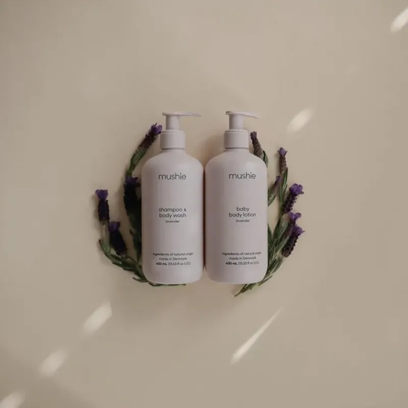 Mushie Bath Toys*- Baby Shampoo & Body Wash, Lavender 400 Ml
