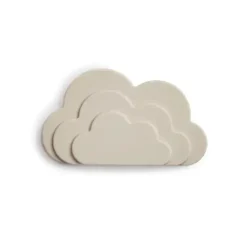 Mushie Toys For 0-12 Months|Gift For Baby*- Cloud Teether (Shifting Sand)