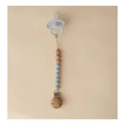 Mushie Gift For Baby|Pacifiers*- Eva Silicone Pacifier Clip, Cloud