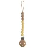 Mushie Gift For Baby|Pacifiers*- Eva Silicone Pacifier Clip, Muted Yellow