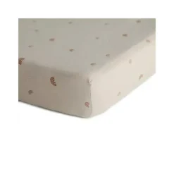 Mushie Crib & Bed Sheets*- Extra Soft Muslin Crib Sheet (Rainbow)