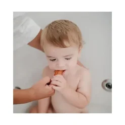 Mushie Oral & Nasal Care*- Finger Toothbrush (Clay/Shifting Sands)
