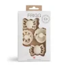 Mushie Gift For Baby|Pacifiers*- Frigg Baby's First Pacifier Set, Cream