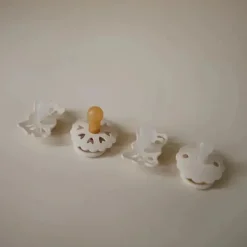Mushie Gift For Baby|Pacifiers*- Frigg Baby's First Pacifier Set, Cream