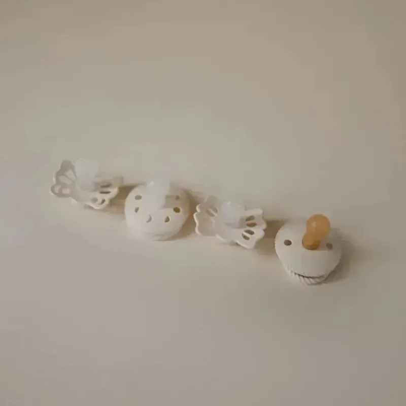Mushie Gift For Baby|Pacifiers*- Frigg Baby's First Pacifier Set, Cream
