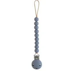 Mushie Gift For Baby|Pacifier Clips & Cases*- Hera Silicone Pacifier Clip, Tradewinds